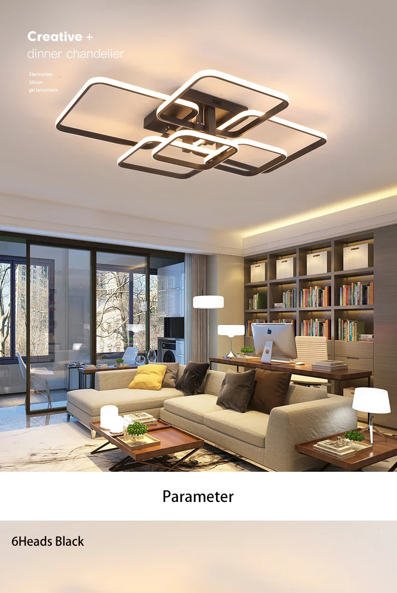 Opulentis Modern Led Chandelier - Image 7