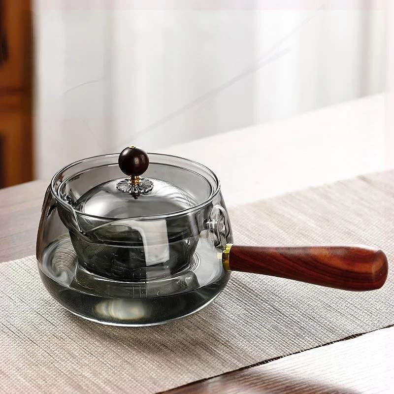 Oriental Fusion: Rotating Handle Teapot - Image 4
