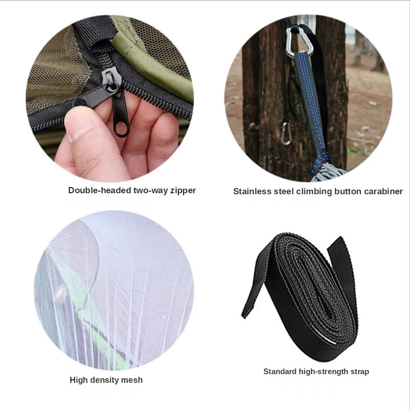 Outdoor Camping Hammock - Image 4