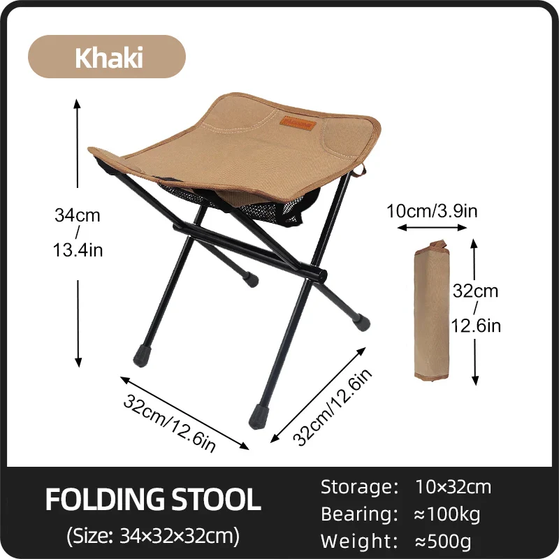 Outdoor Portable Folding Stool - Image 8