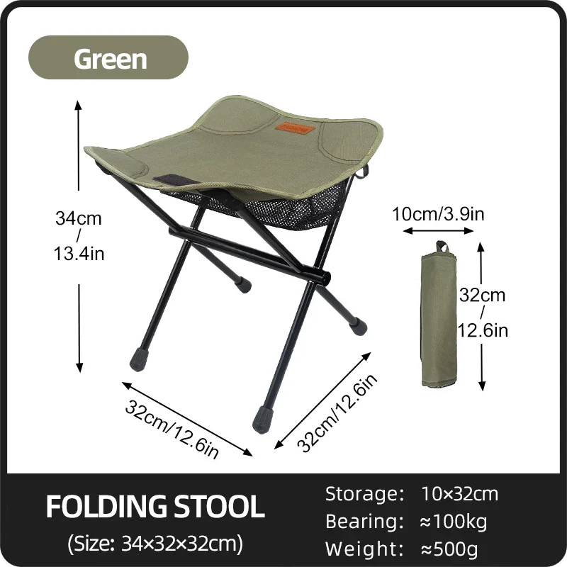 Outdoor Portable Folding Stool - Image 9