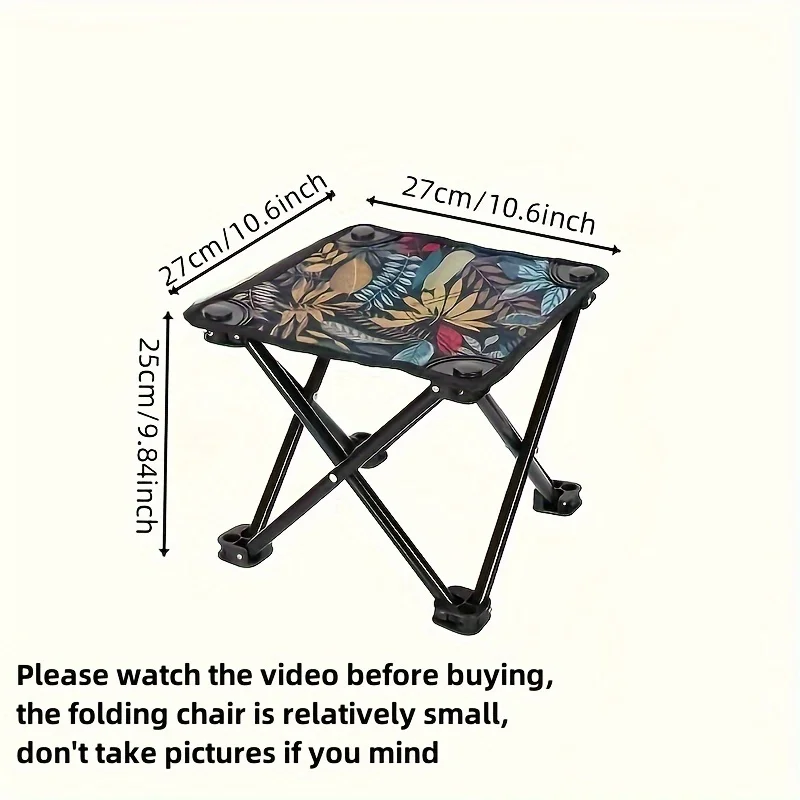 Outdoor Portable Folding Stool - Image 10
