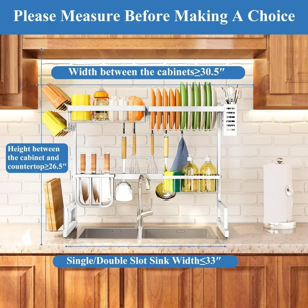 Over The Sink Dish Rack - Image 16