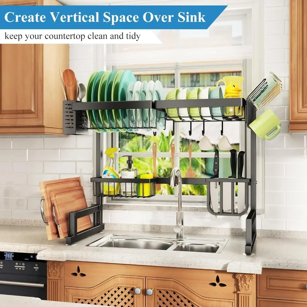 Over The Sink Dish Rack - Image 21