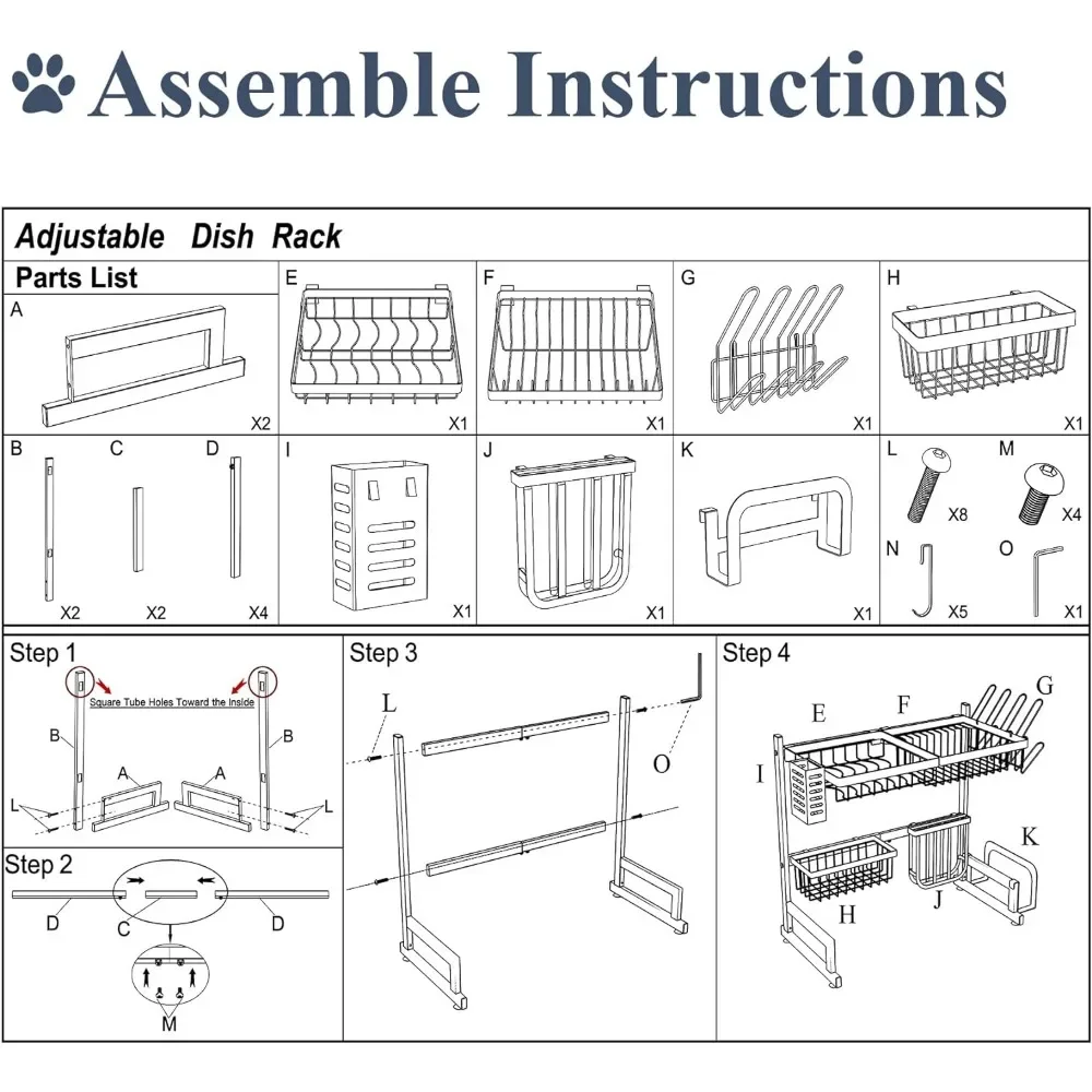 Over The Sink Dish Rack - Image 25