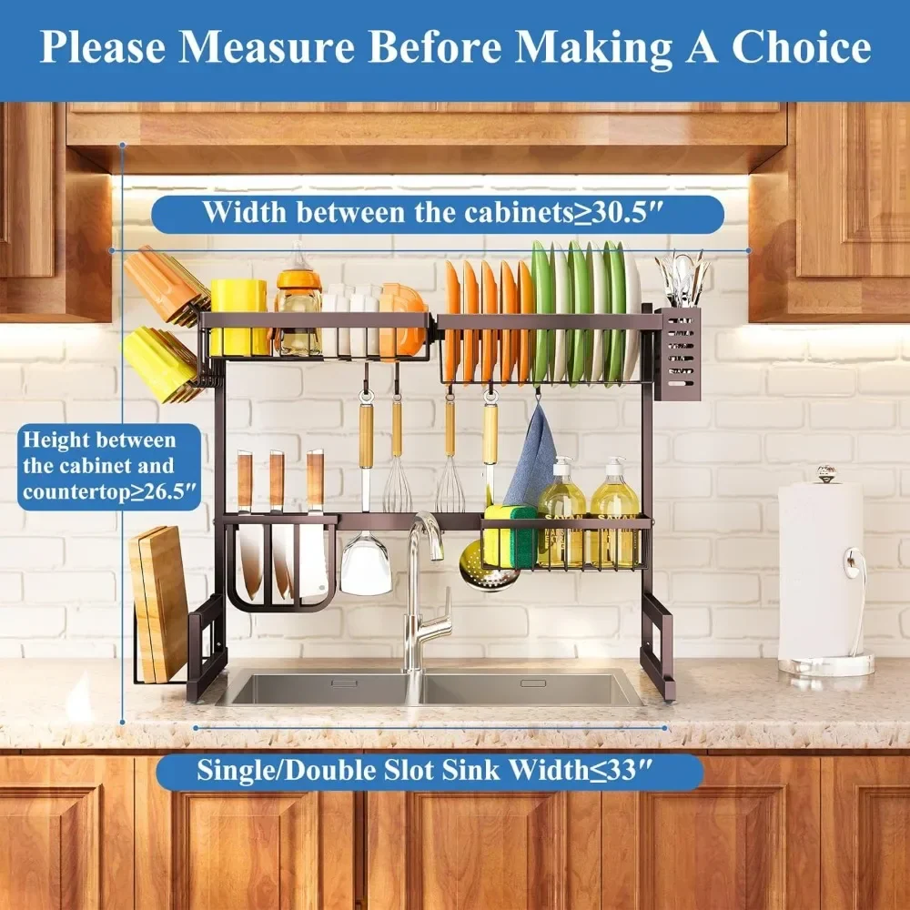 Over The Sink Dish Rack - Image 3