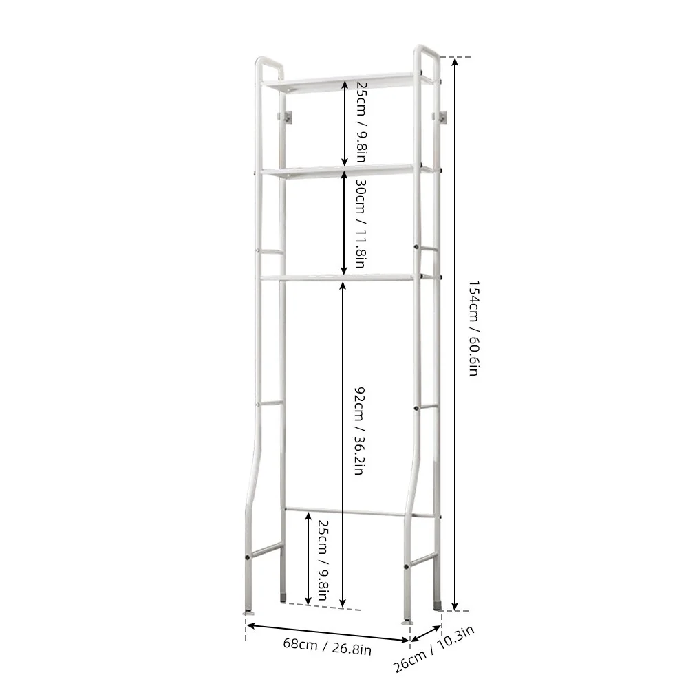 Over-the-Toilet Storage Rack - Image 13