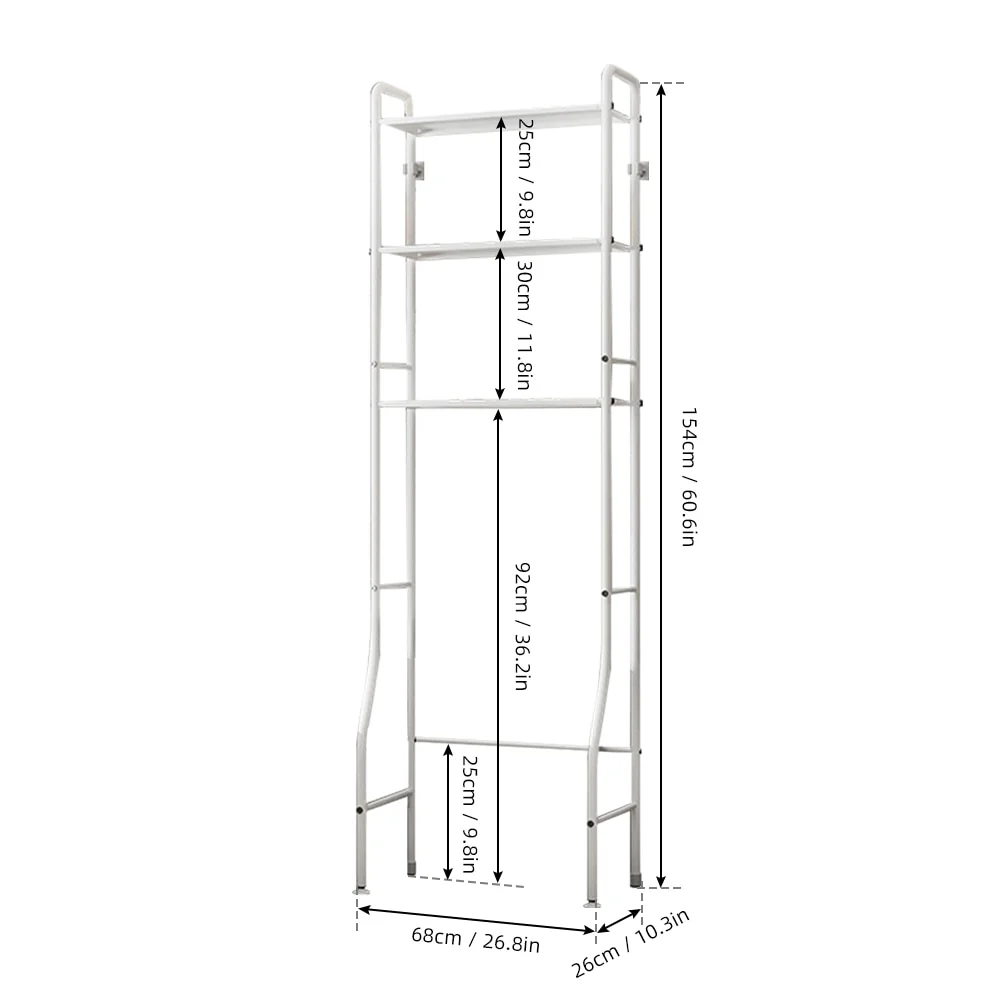 Over The Toilet Storage Rack - Image 6