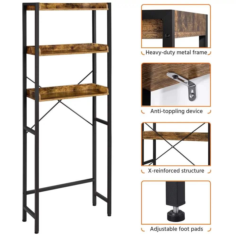 Over-the -Toilet Storage Rack - Image 3