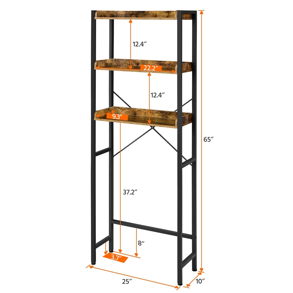 Over-the -Toilet Storage Rack - Image 4