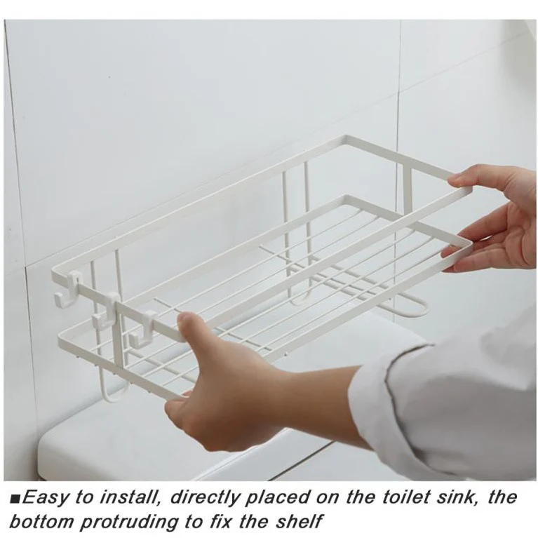 Over Toilet Shelf Rack - Image 14