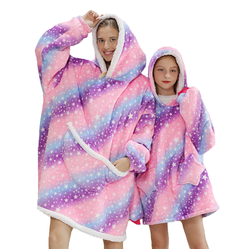 Oversize Warm Hoodie for Kid and Adult - Image 7