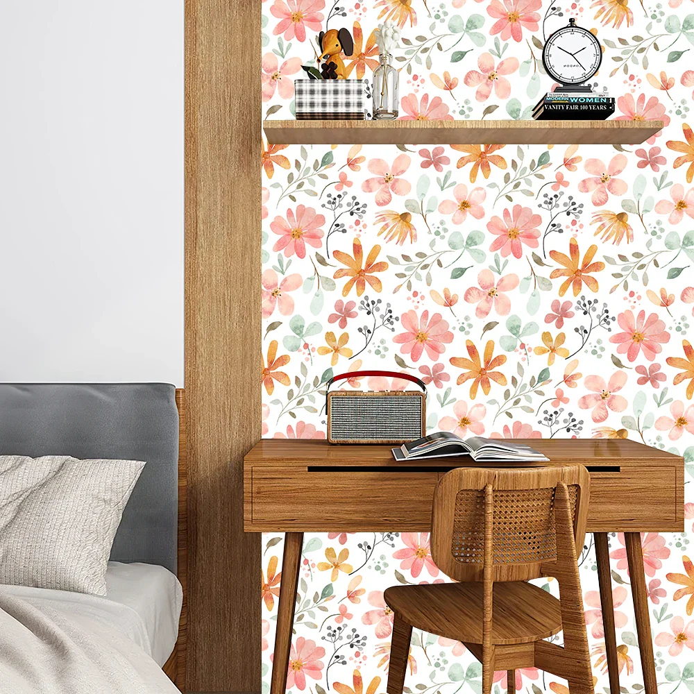 Pastoral Style Peel And Stick Wallpaper - Image 4