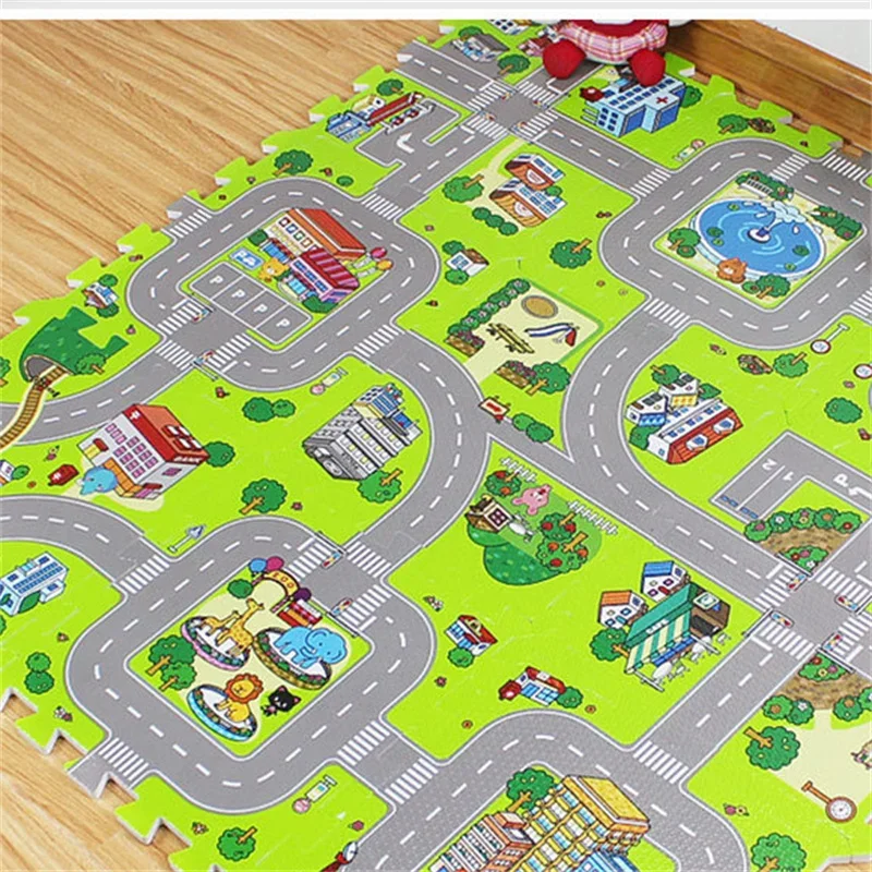 9PCS/Set Foam Puzzle Play Mat - Image 2