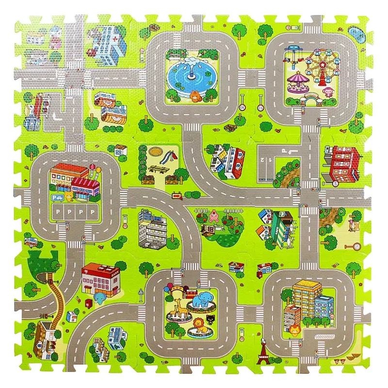 9PCS/Set Foam Puzzle Play Mat - Image 7