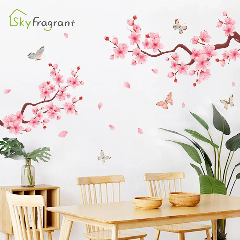 Peach Blossom Wall Sticker - Image 2