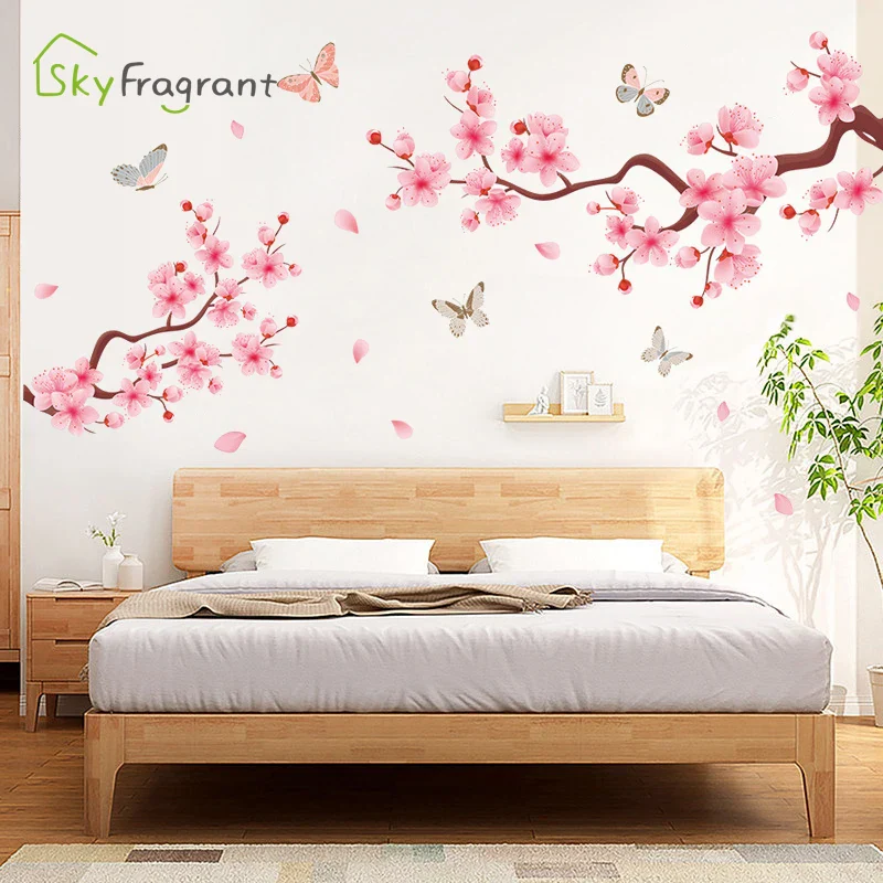 Peach Blossom Wall Sticker - Image 3