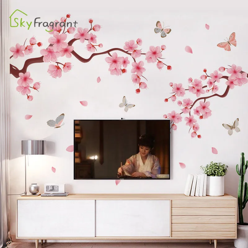 Peach Blossom Wall Sticker - Image 5