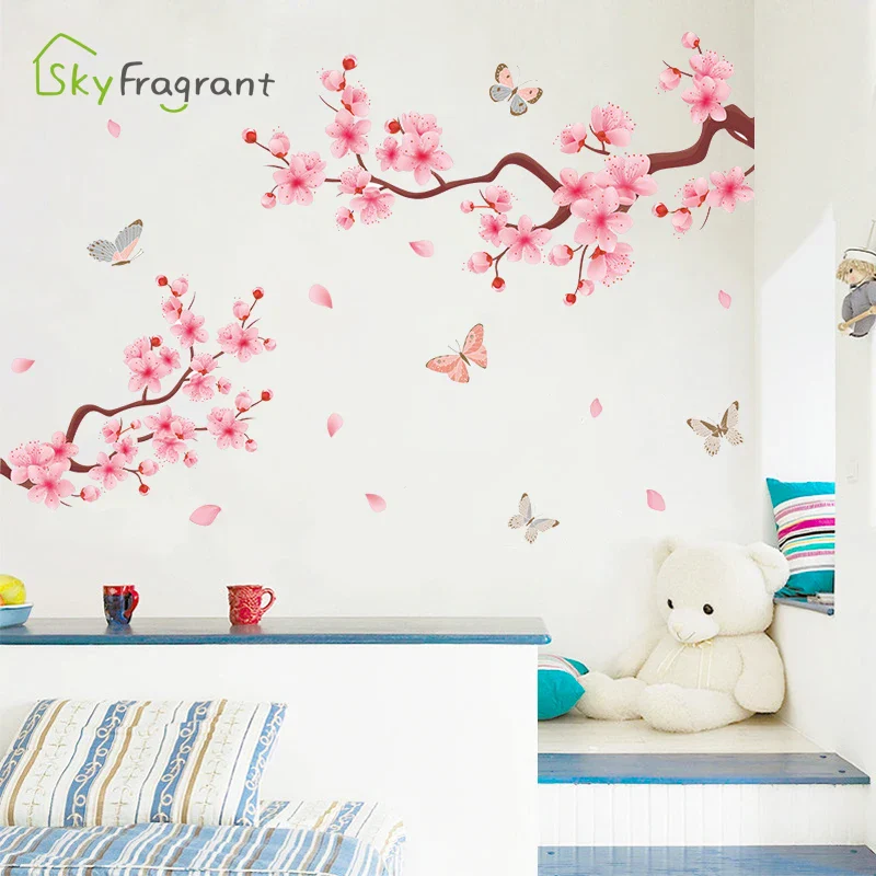 Peach Blossom Wall Sticker - Image 6