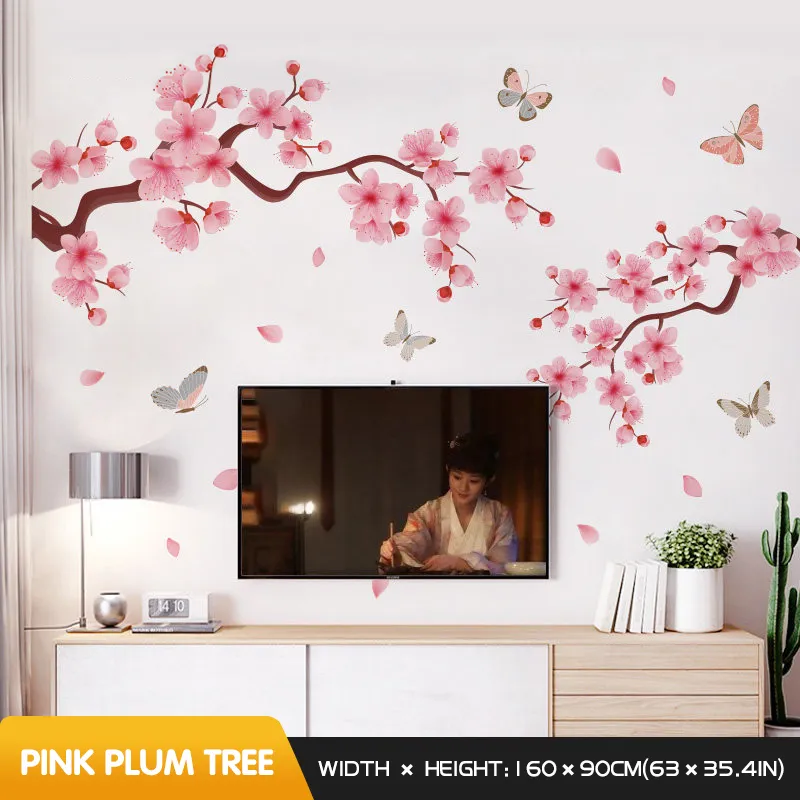 Peach Blossom Wall Sticker - Image 7