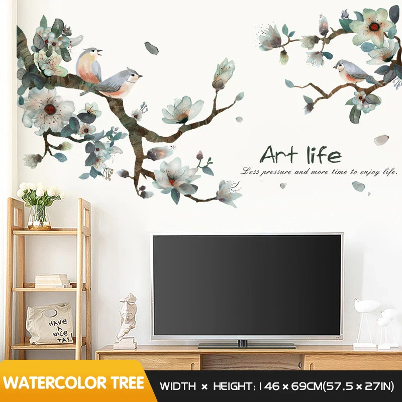 Peach Blossom Wall Sticker - Image 8