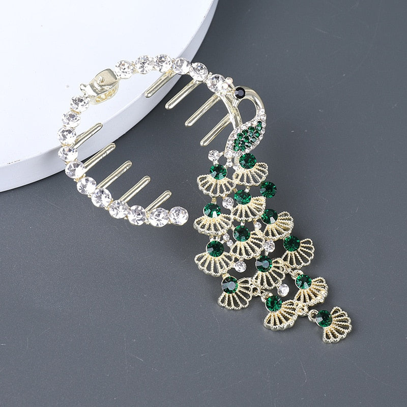 Pearl Rhinestone Hair Claw Clips - Image 31
