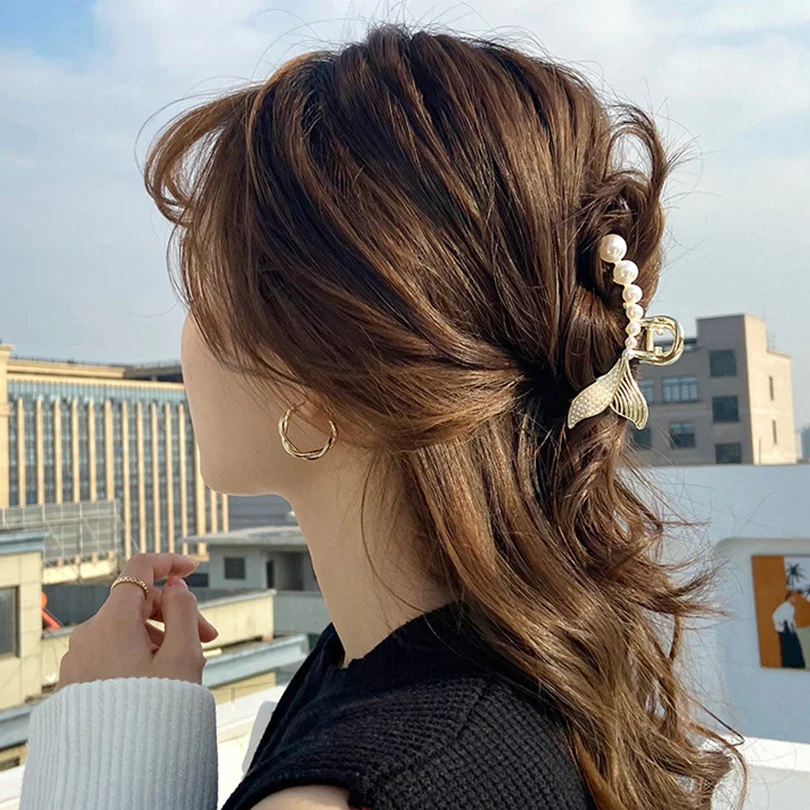 Pearls Hair Claw Clip - Image 49
