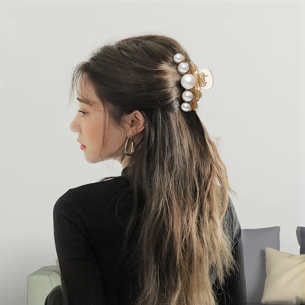 Pearls Hair Claw Clip - Image 50