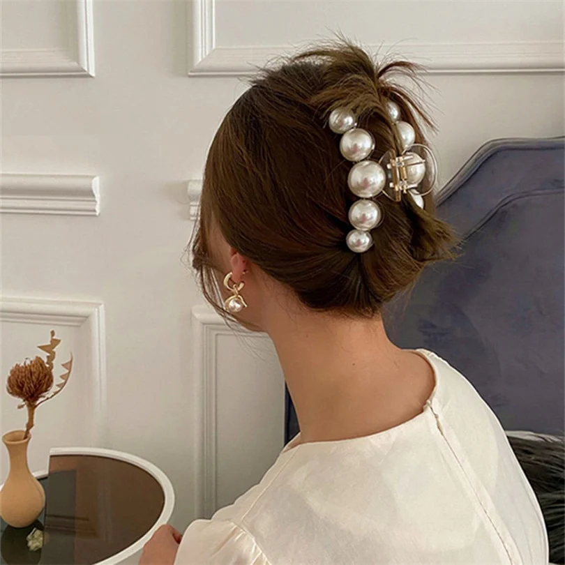Pearls Hair Claw Clip - Image 52