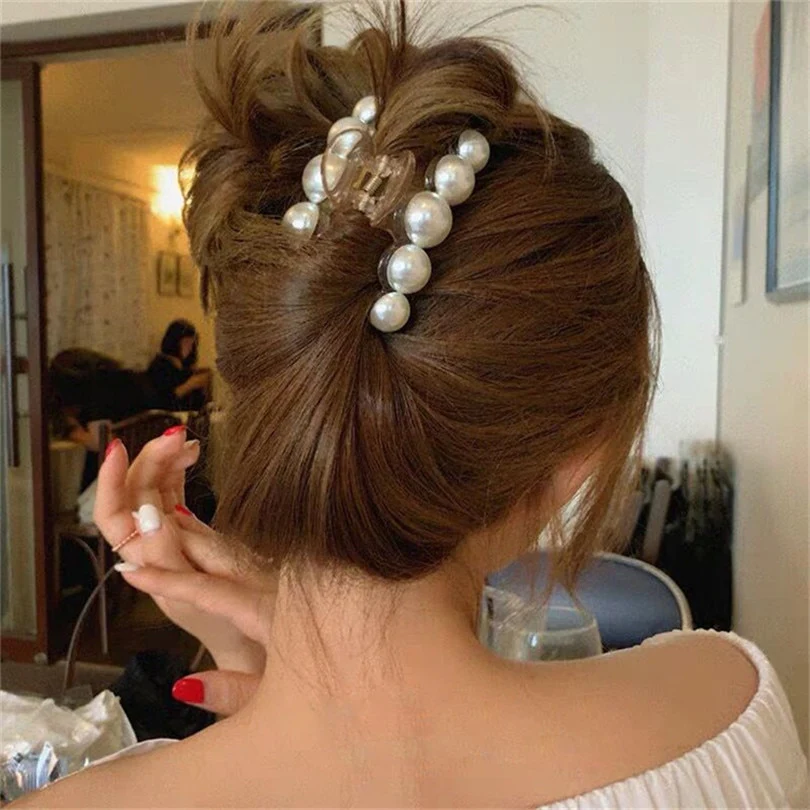 Pearls Hair Claw Clip - Image 53