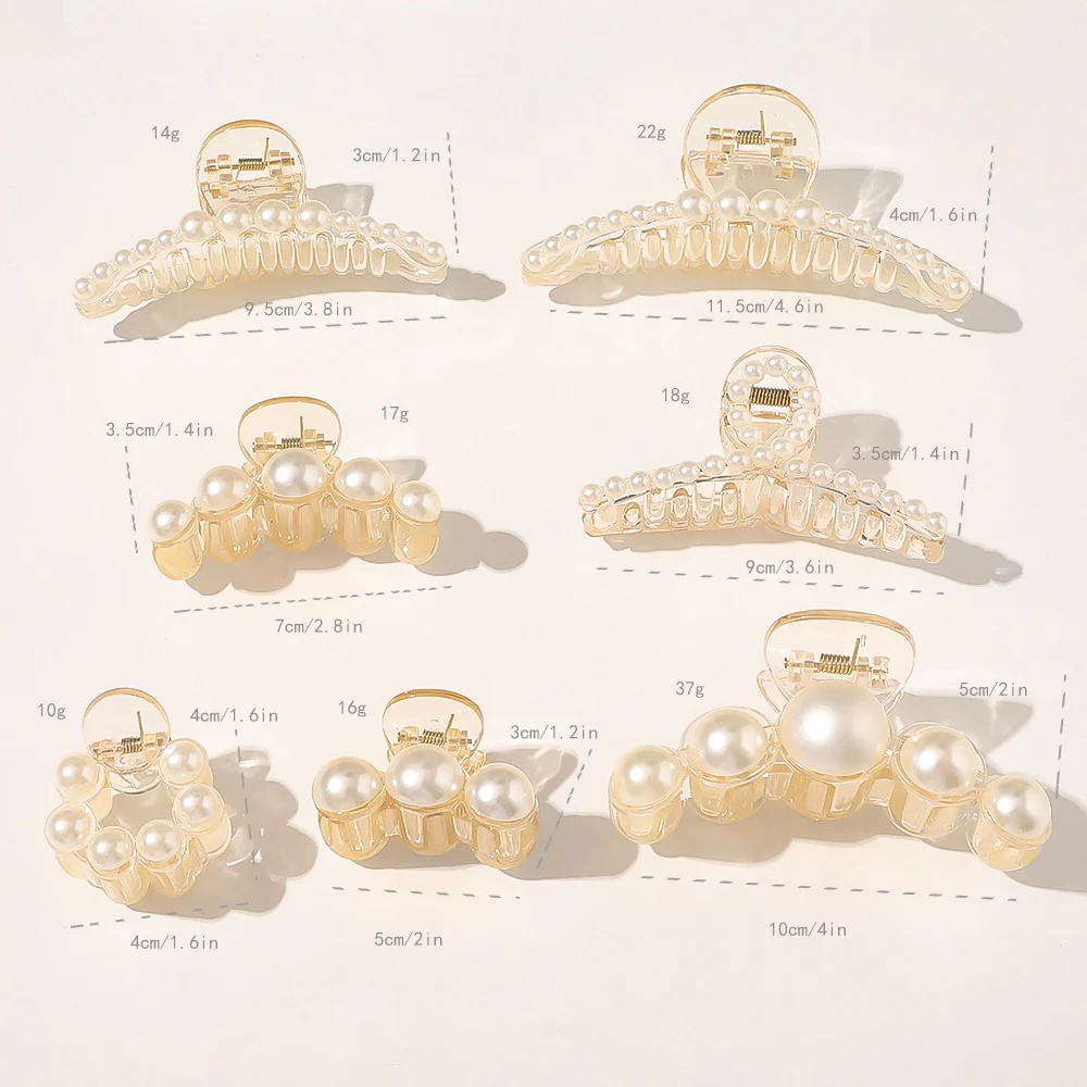 Pearls Hair Claw Clip - Image 54