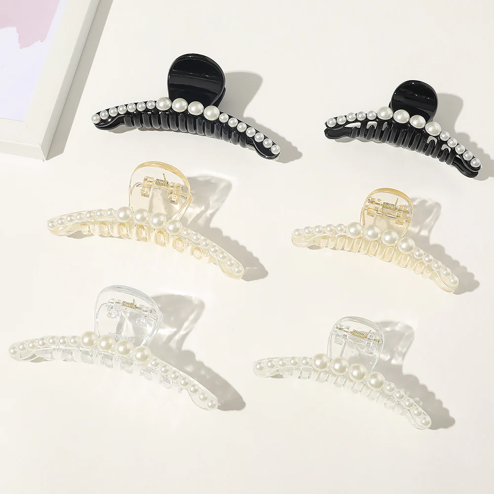 Pearls Hair Claw Clip - Image 55