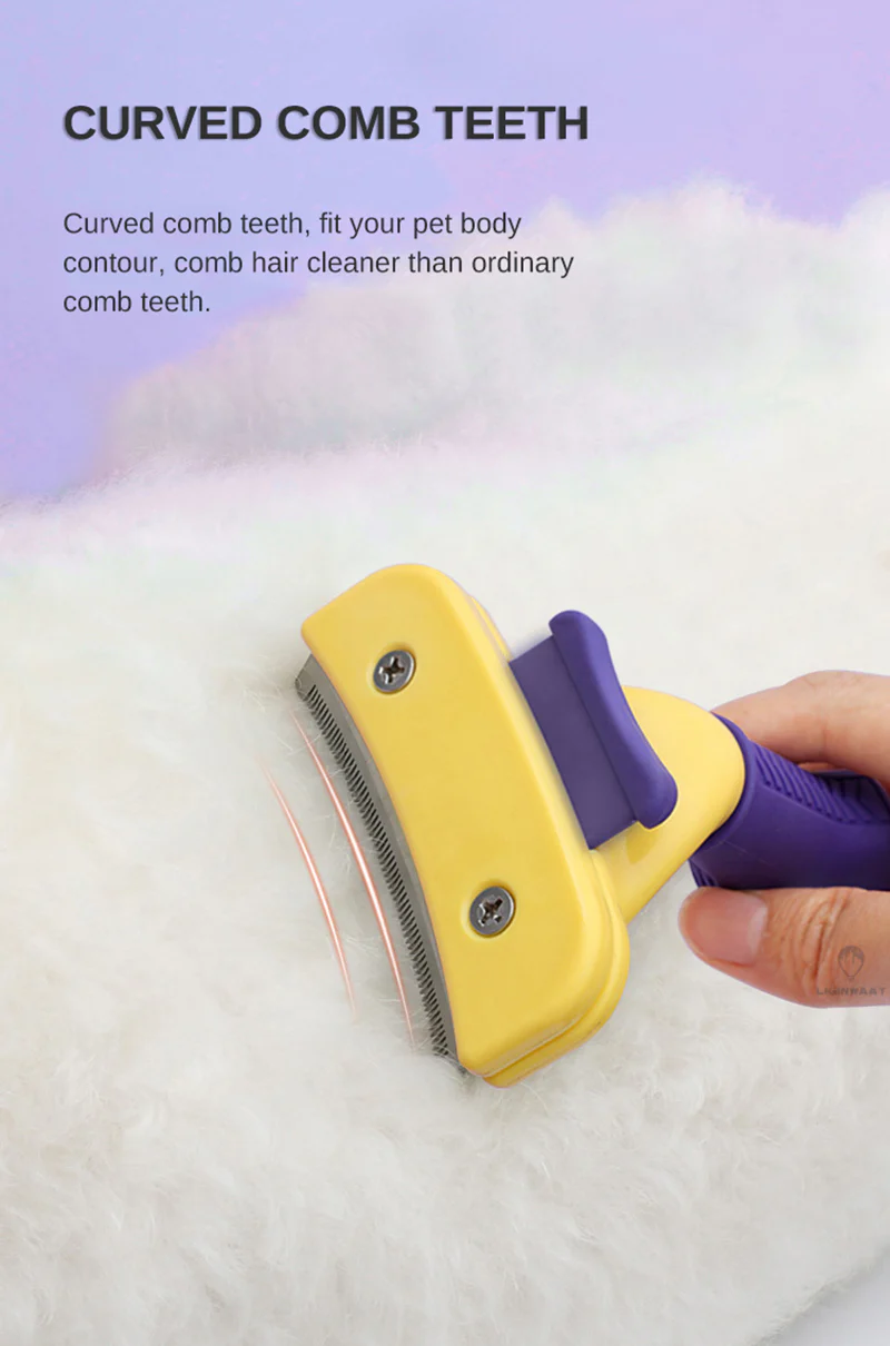 Pet Hair Trimmer Shedder Comb - Image 10