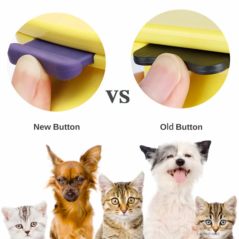 Pet Hair Trimmer Shedder Comb - Image 5