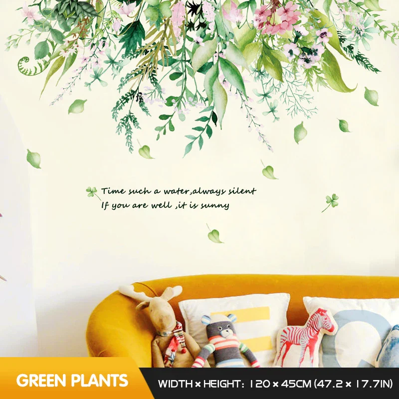 Plants Flowers Wall Sticker - Image 7