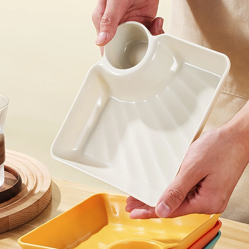Plastic Dumpling Plate - Image 16