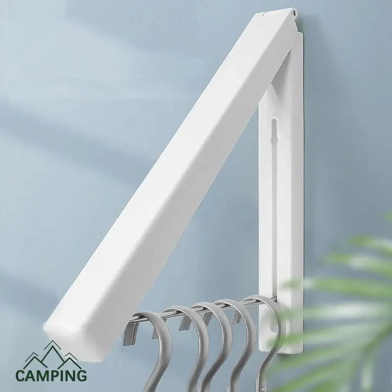 Plastic Folding Clothes Hanger - Image 2