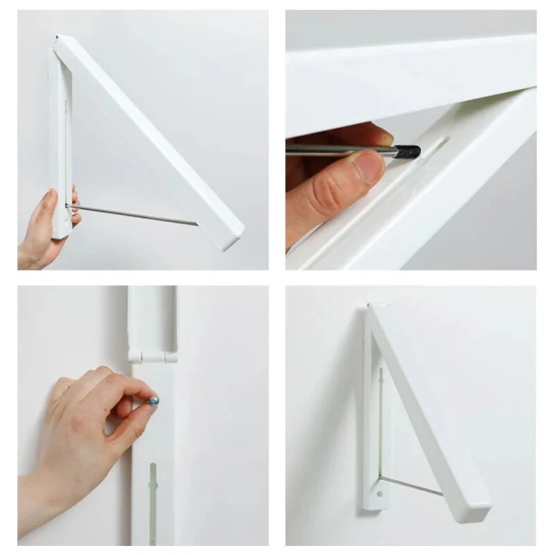 Plastic Folding Clothes Hanger - Image 3