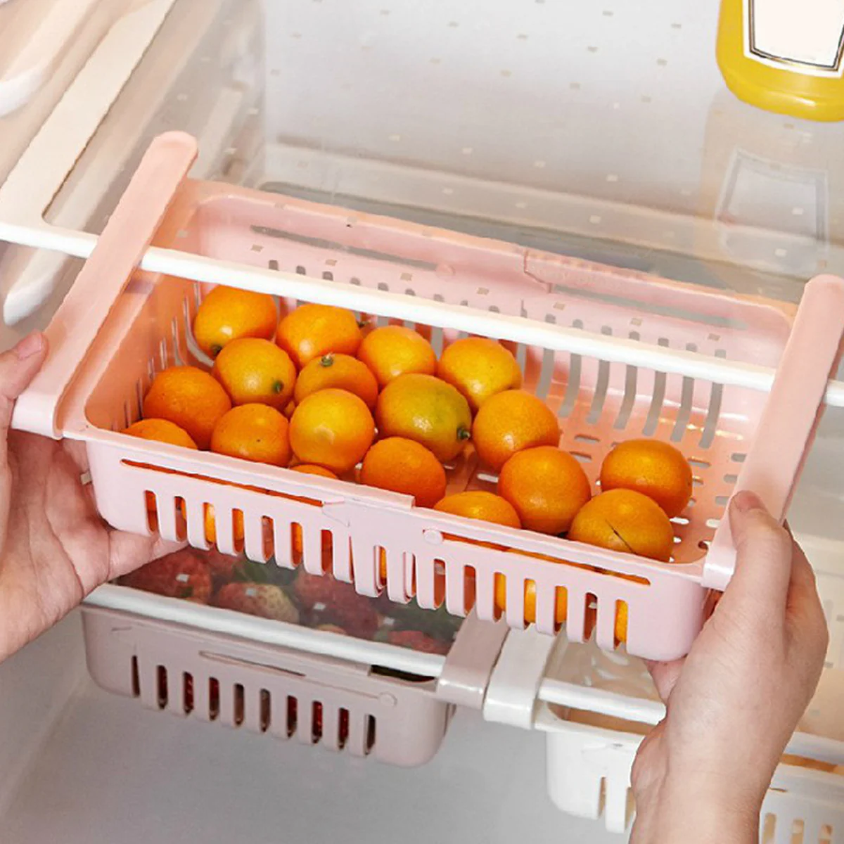 Plastic retractable Fridge Drawer Organizer - Image 13