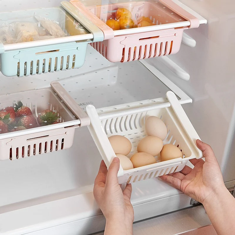 Plastic retractable Fridge Drawer Organizer - Image 8
