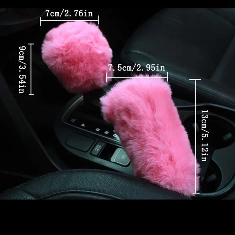 Plush Car Steering Wheel Cover - Image 2