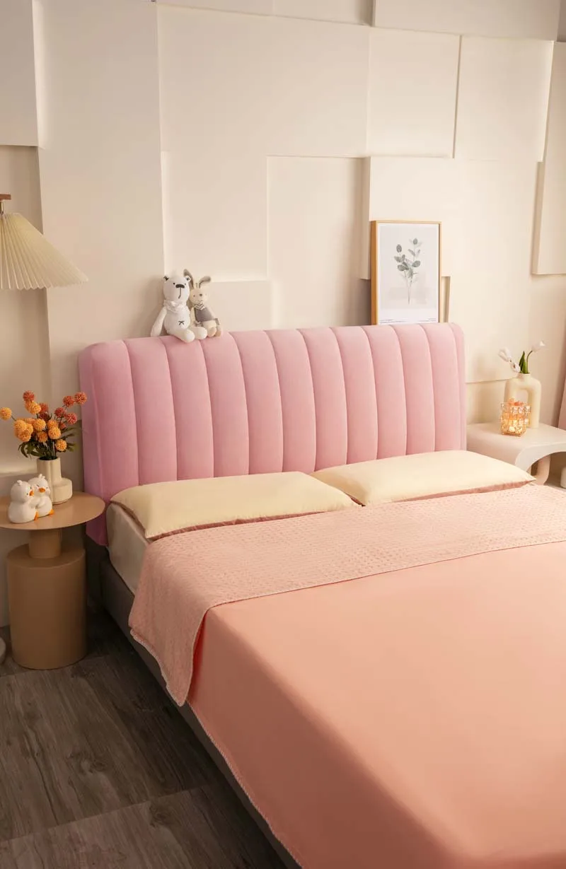 Plush Quilted Bed Headboard Cover - Image 20