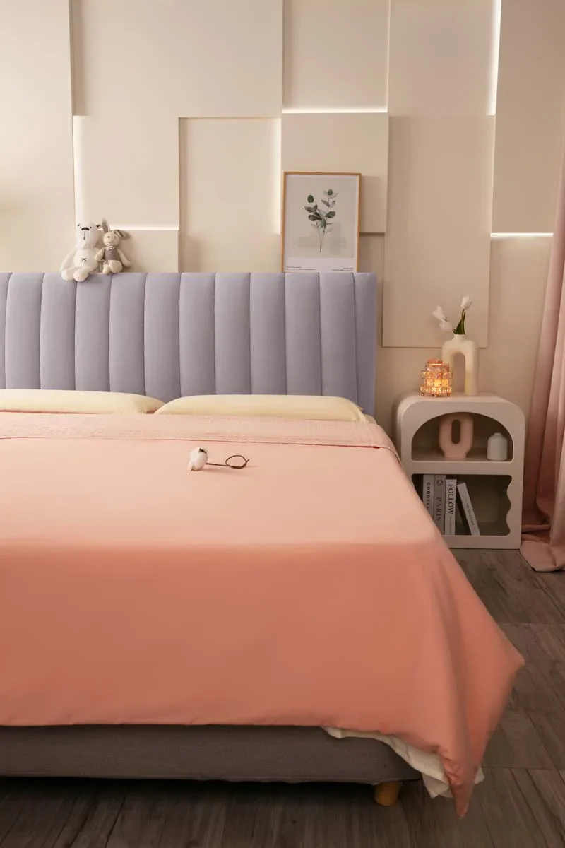 Plush Quilted Bed Headboard Cover - Image 26