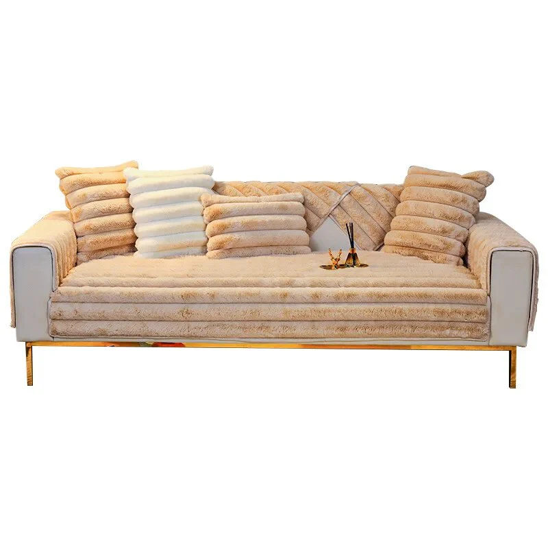 Plush Sofa Cushion Cover - Image 3