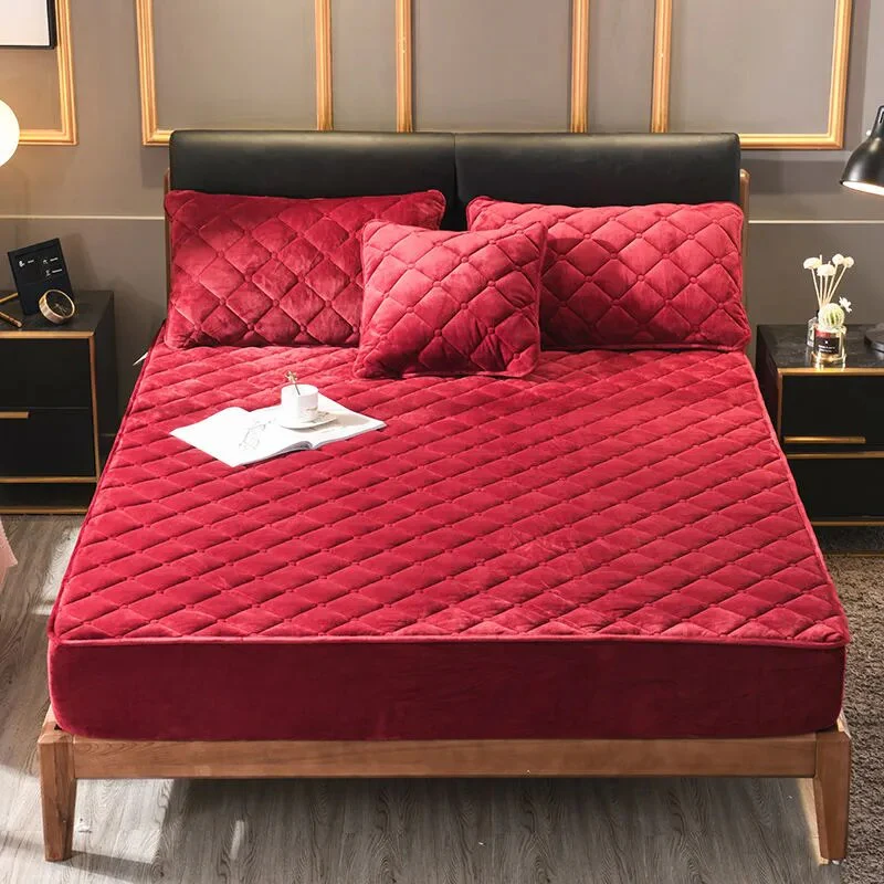 Plush Velvet Bed Cover - Image 11