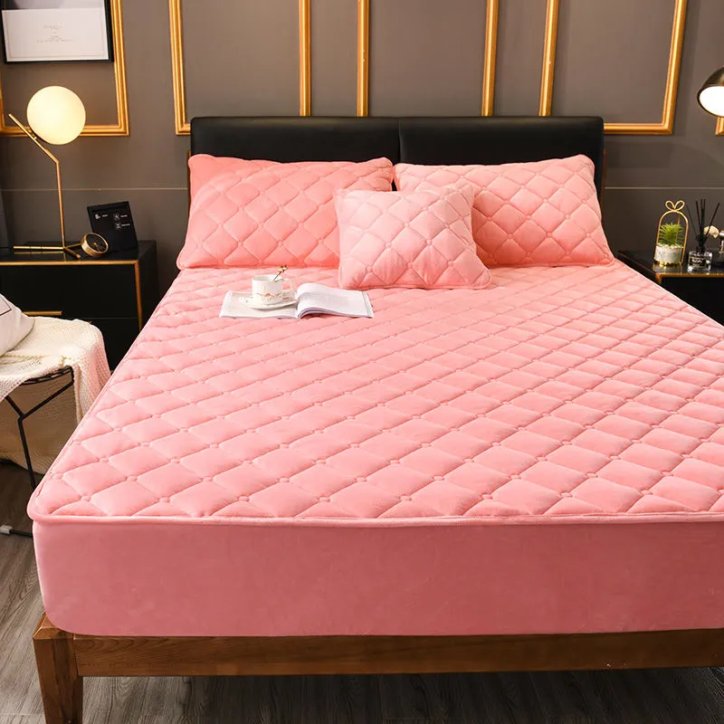 Plush Velvet Bed Cover - Image 13