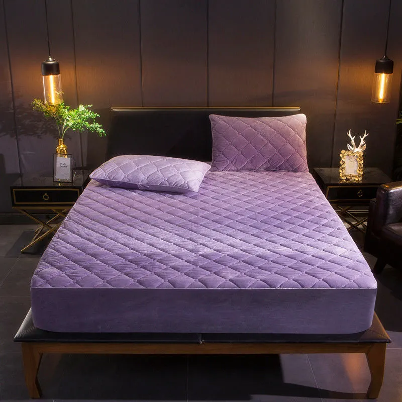 Plush Velvet Bed Cover - Image 14