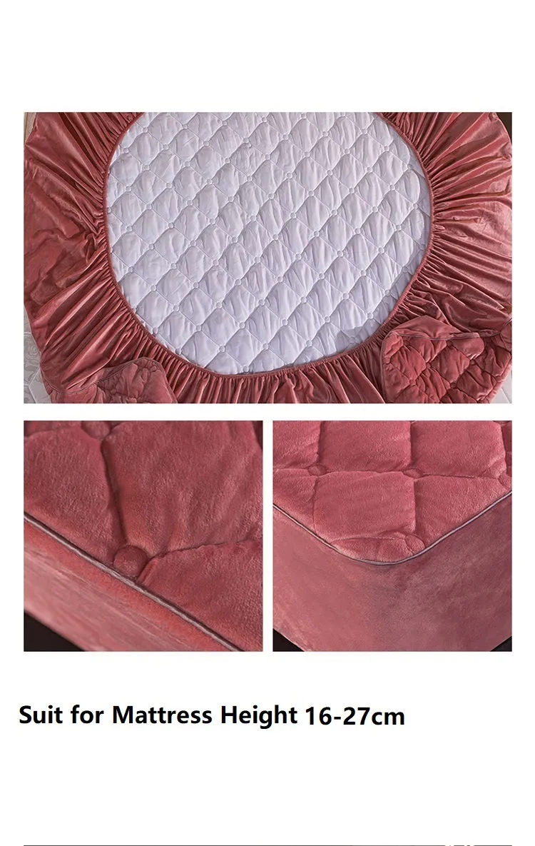 Plush Velvet Bed Cover - Image 3