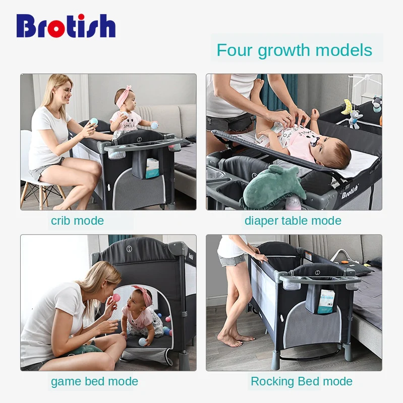 Portable Baby Bassinet Crib - Image 7