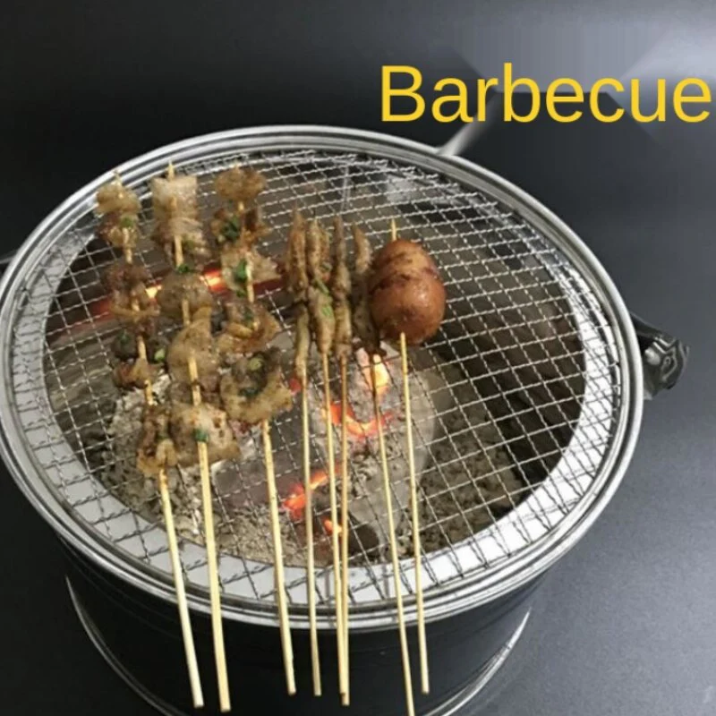 Portable Barbecue Grill Bucket - Image 4